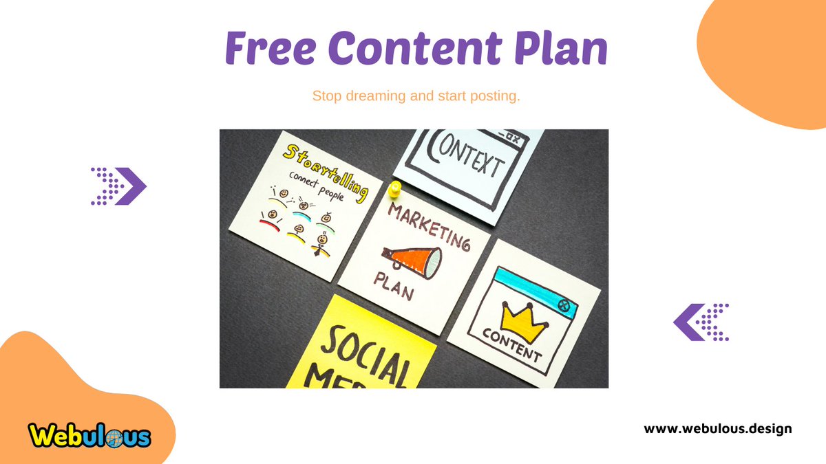 WebulousDesign's tweet image. 1/2
Still getting overwhelmed 😰 by all of your ideas 💡? Not sure 🤷 when and how to start posting? Don&apos;t post in a haphazard way. Create a coherent plan by using our free 🆓 content plan template.

Send us a message to avail of this offer.
...