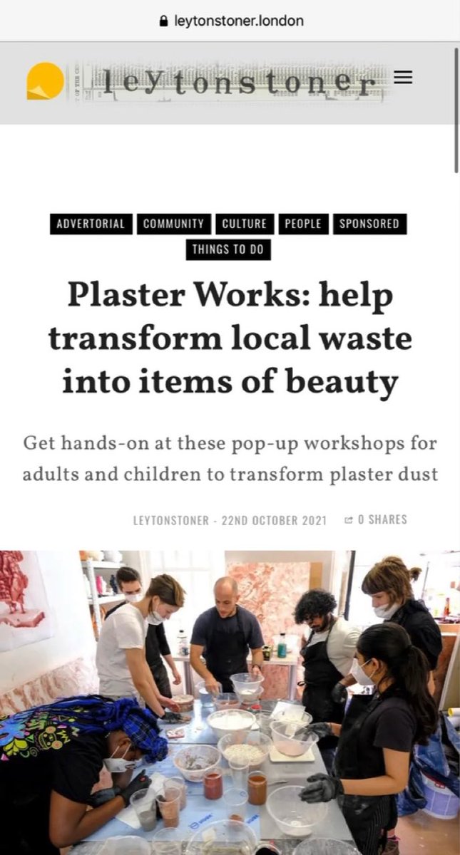 Two more weekends to get involved in this brilliant initiative <a href="/BlackhorseWS/">BLACKHORSE WORKSHOP CIC</a> <a href="/wfcouncil/">Waltham Forest Council</a> <a href="/GoodWaste/">Good Waste</a> #sponsored 

leytonstoner.london/2021/10/22/pla…
