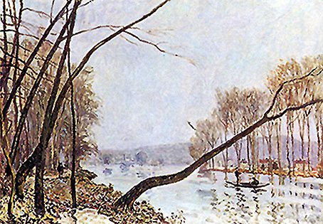 30/10/1839 nació ALFRED SISLEY, pintor impresionista francés