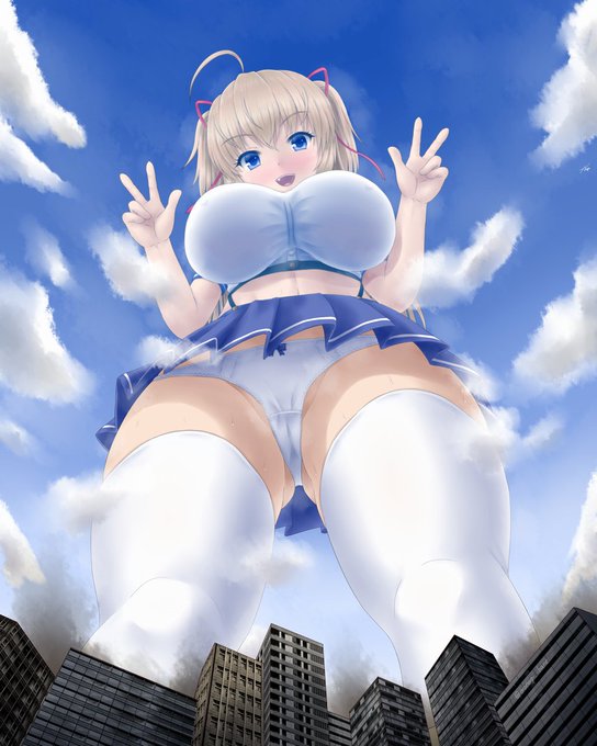 NAさんちの巨大むちむち姉妹!
#今年も残りわずかなので今年一番伸びた絵を貼る見た絵描きさんも強制でやる 