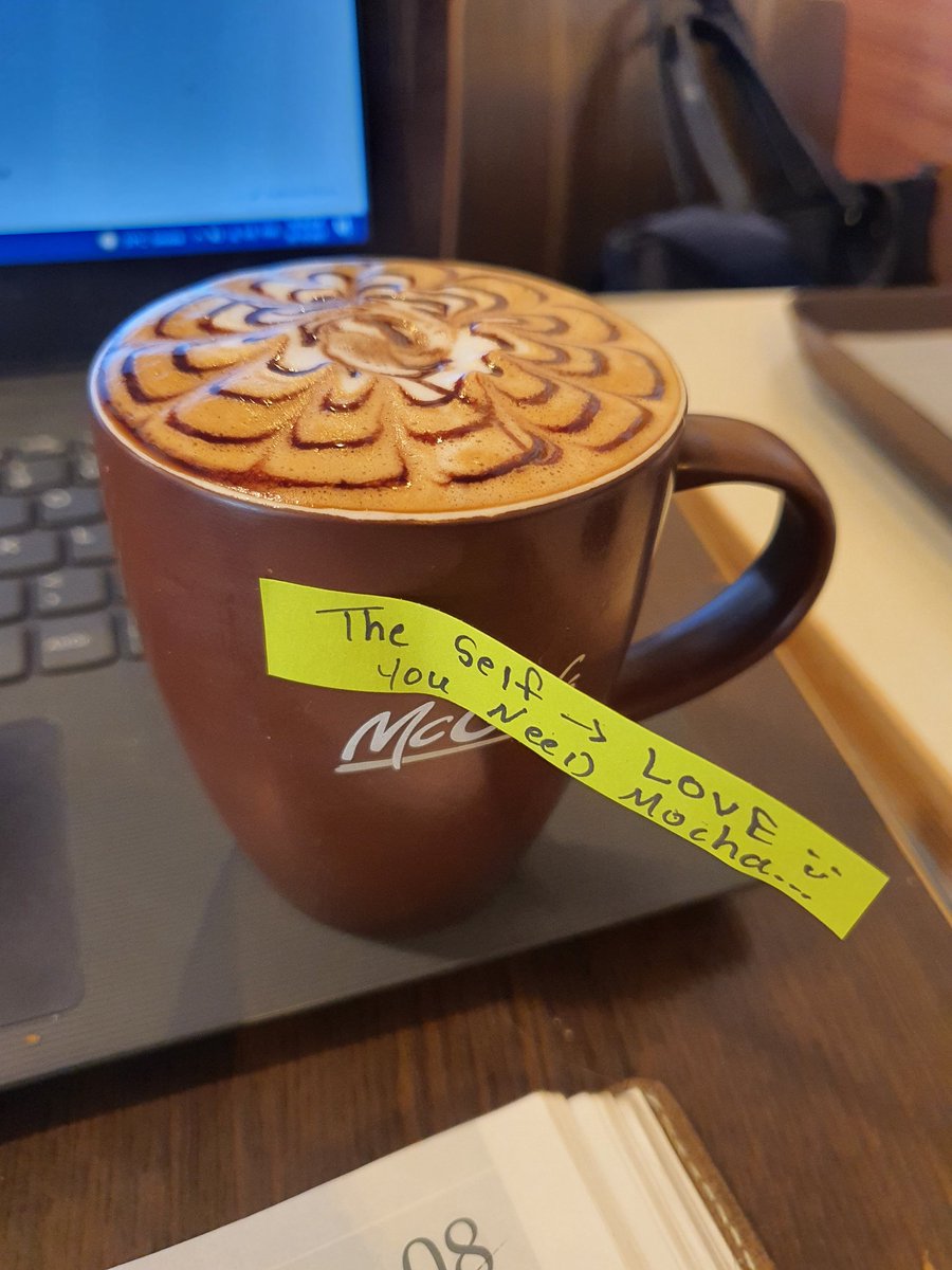 PoojaDharani's tweet photo. Sometimes, love comes to you in the most unexpected, surprising ways with a little note of kindness and a sweet coffee! #CaffeineRushWithADashOfLove @mcdonaldsindia https://t.co/rGYM8ebQfb