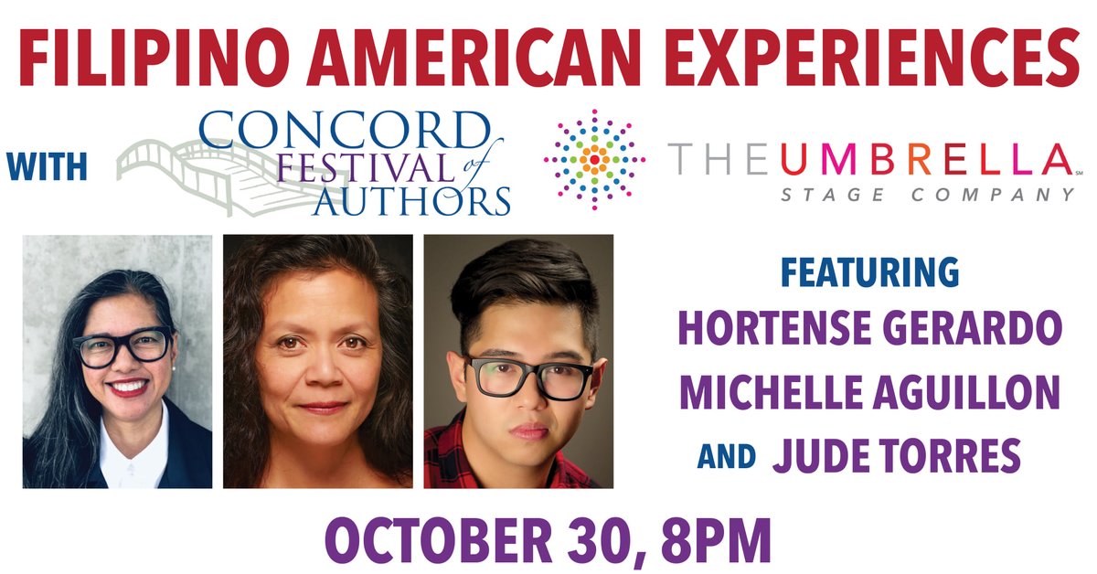 Be among the first to learn about <a href="/TheUmbrellaArts/">The Umbrella</a>'  first full-length commissioned play by playwright <a href="/hfgerardo/">Hortense Gerardo</a> and preview a scene from her upcoming world premiere with @meesh_aguillon, <a href="/heyjudetorres/">millennium falcon punch</a>, #LizaFerminGranada &amp; #JustinBudinoffand! RSVP: secure.theumbrellaarts.org/73614/73615