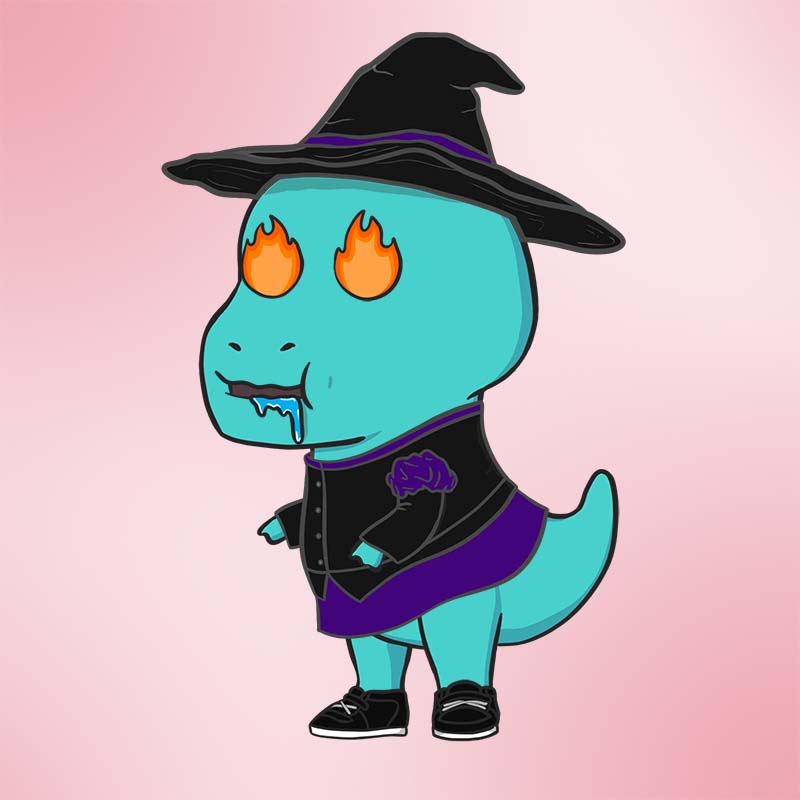 stylodinonft's tweet photo. Happy Halloween weekend #NFTcommunity! As promised, here's our Stylo Dino Halloween edition 🧙‍♀️ you may use this as your profile photo if you want! 🤗 
P.S. Stay safe and well. Trick or Treat! 🎃

#StyloDino #SocialGood #NFT #Halloween2021 #NFTcollector #NFTdrop #NFTlaunch https://t.co/gxXKnHHxps