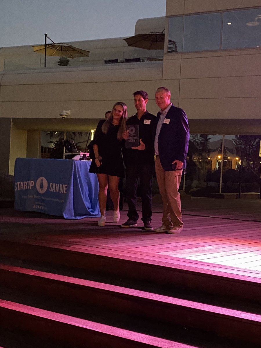 Congrats <a href="/ALBsharah/">Al Bsharah</a> on Investor of the Year Award by <a href="/StartupSanDiego/">Startup San Diego</a> <a href="/SDStartupWeek/">San Diego Startup Week</a>!
