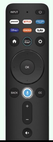 ktchow's tweet photo. @VIZIOsupport kind of silly, MIL has new M series 65”. On TV input (using antenna), how do you change the channel up/down as the remote doesn’t have a dedicated button? Do you need to use voice? The wheel button around ok didn’t work and having trouble helping her remotely. https://t.co/AA9C5SVftq