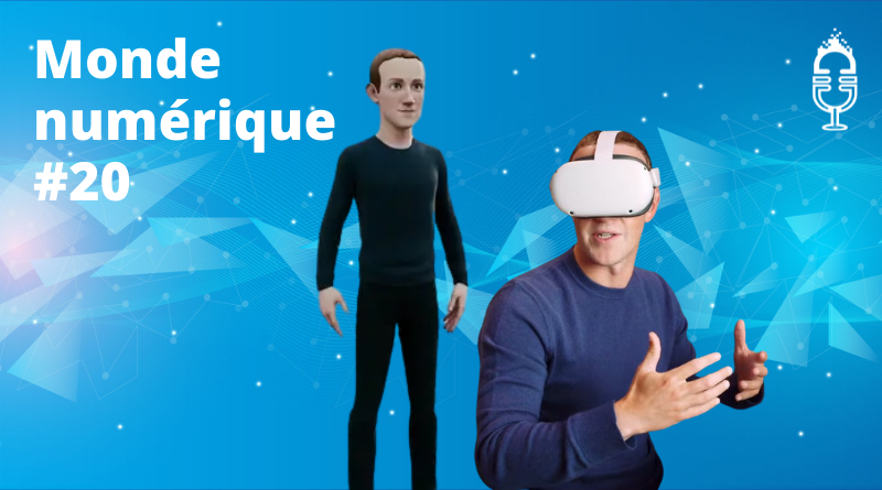 JeromeColombain's tweet photo. 🎧 L'émission #MondeNumerique #20 est en ligne 👉 Facebook Metavers : tout comprendre au projet (fou) de Zuckerberg. Bonne écoute ! 👇 
https://t.co/Coh3eUVhZY https://t.co/jAEqfRX5lK