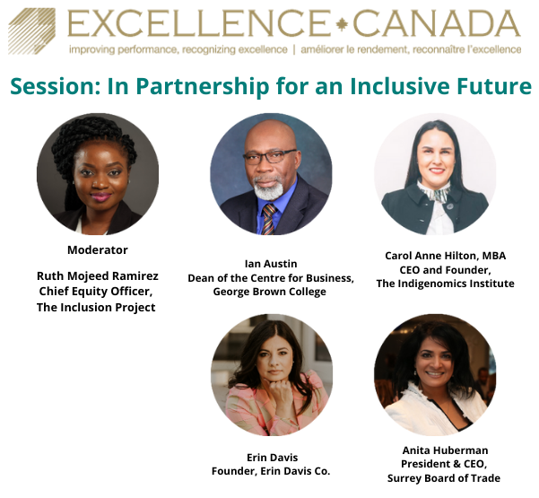 inclusionprjct's tweet photo. On November 2-4, 2021 @ExcellenceCan is hosting the Performance Excellence Summit and Canada Awards for Excellence! Join @inclusionprjct's CEO @MojeedRuth “In Partnership for an Inclusive Future”. Learn more: https://t.co/PXm29V78dq
#ExcellenceCanada #ECSummit https://t.co/BtyAoT10Kr