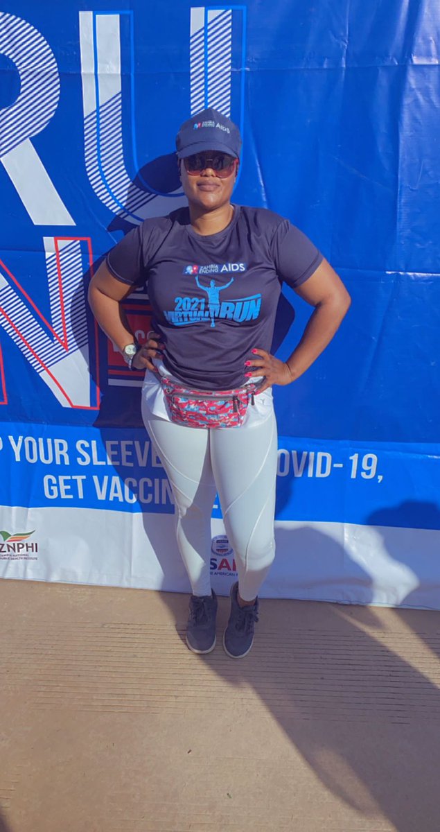 LucyLue_6's tweet photo. Zambia Ending AIDS 10KM Run done. @USAID #zambiaendingaids #knowyourstatus #gethivtested #GetVaccinated https://t.co/3agQY3Rc9C