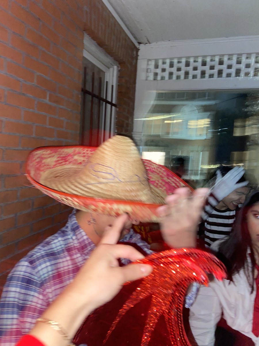 dinosaurroar123's tweet photo. @yale this your head dean's son dressed in a Mexican costume? dw he tried to run away once we took our cameras out to capture his beautiful costume. he looks just like my dad! great job! https://t.co/Ac1Hr3CIt3