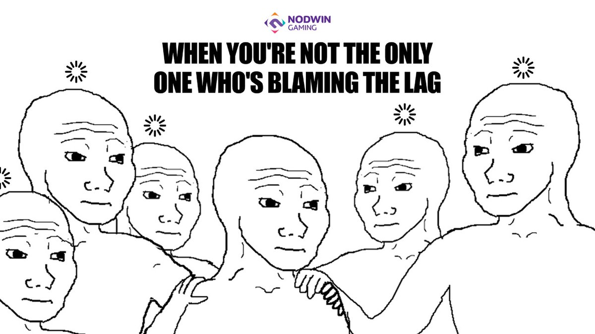 NodwinGaming's tweet image. The Saturday blame game is about to begin😆🙈 Tag those laggers from your friend list &amp;amp; wish them GLHF😎✨

#lag #blamegame #highping #saturday #glhf #nodwingaming #esports