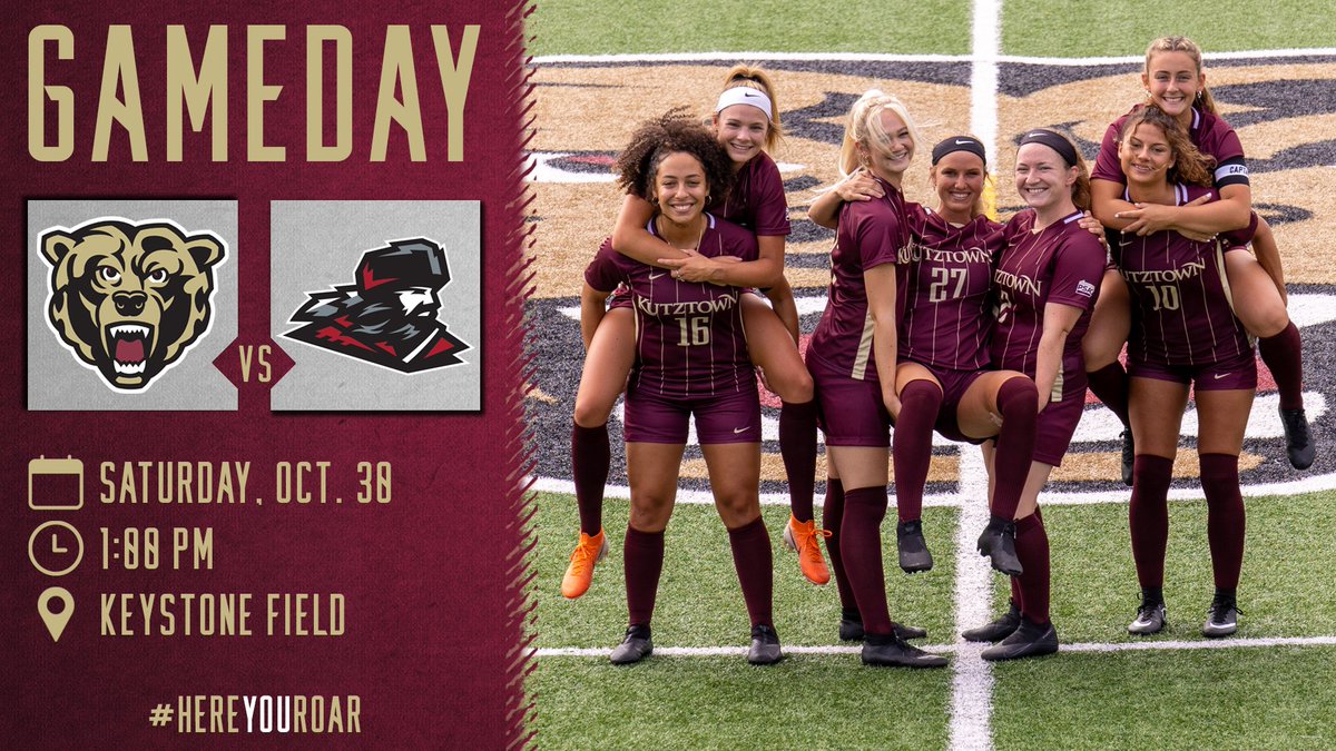 GAMEDAY | No. 3 <a href="/KutztownSoccer/">Kutztown Soccer</a> celebrates its 2021 seniors and Homecoming this afternoon against Mansfield! See you out at Keystone Field! #HereYouRoar

📺WATCH | KUBears.com/watch
📊STATS | bit.ly/3vQ9K4o