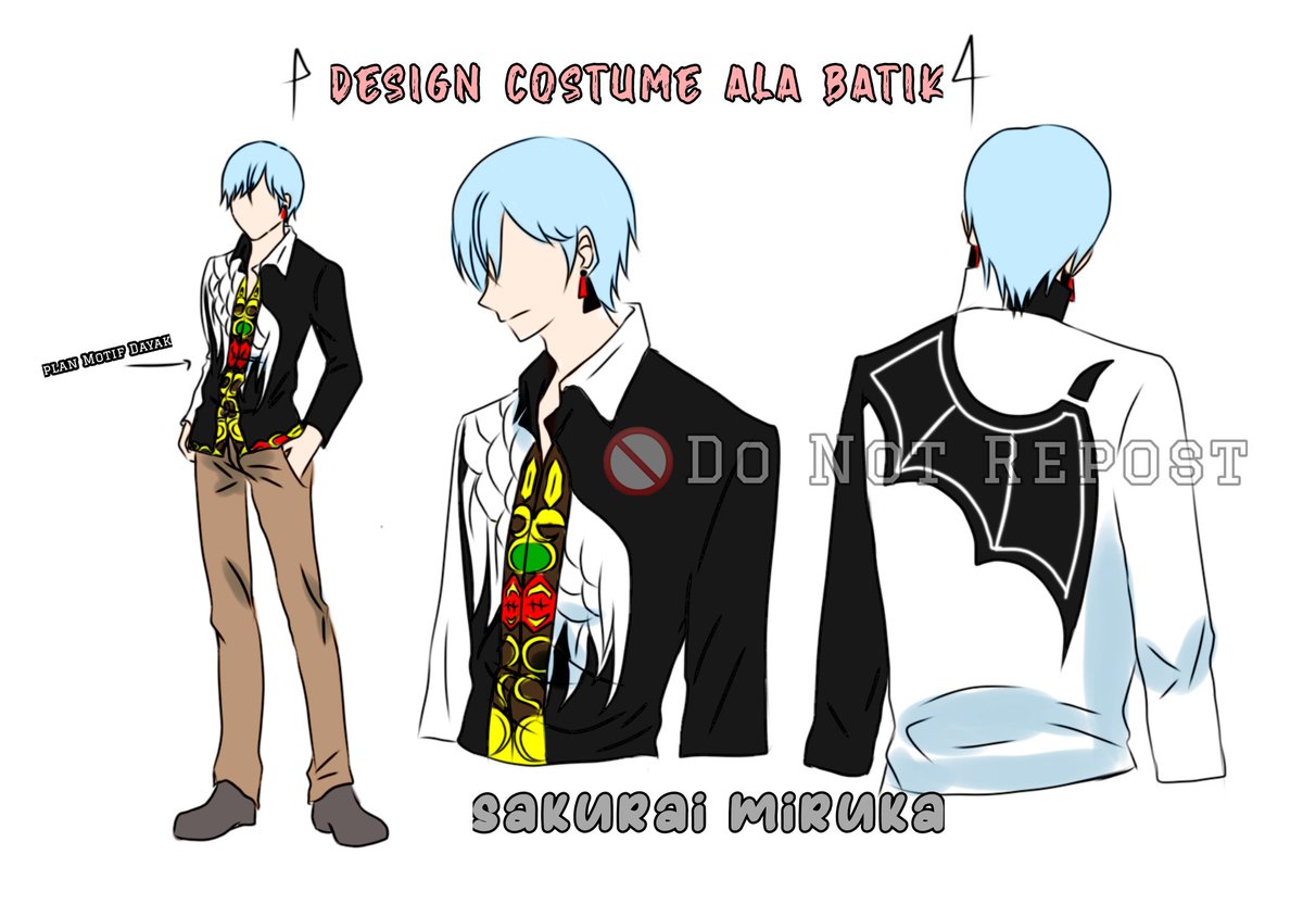 MirukaAwazViruz's tweet photo. So Nice to make a design of my Vtube Costume
#sakuraimiruka #Vtuber #designcostume #designs #batik #palangkarayabatik #designplan #forfun https://t.co/0YRO6M2Iza