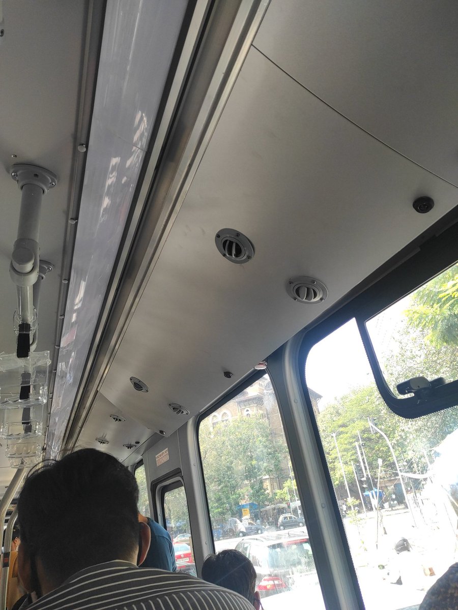 shethmh's tweet photo. @myBESTBus the ac roof vent hanging in ac bus route no A-115 CSMT to NCPA https://t.co/NO3Qz1xmDc