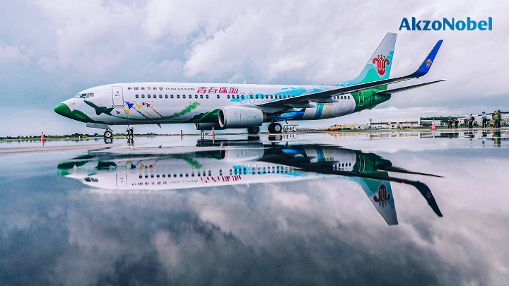 It took just 14 days to develop 34 new colors for this @CSAirGlobal 'Youth Zhuhai' themed Boeing 737-800. Brilliant effort from our color lab in India and Aerospace Coatings production team in Dongguan, China. ✈️ @AkzoNobel #Partnership #CSAir #PassionForPaint @AkzoNobelAero