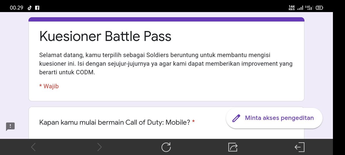 StenlyGaming's tweet image. Kalian waktu itu pilih apa untuk survei Battle pas codm?
.
#stenlycodm #CoDMobile #codmbattlepass #CODm