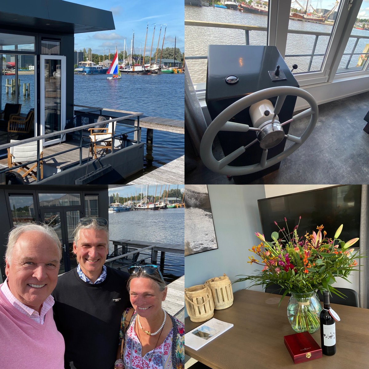 AquaViveBoten's tweet photo. Wij feliciteren Ulrike en Stefan met de aankoop van hun 2e woonboot! 🥂🎉 https://t.co/mEZRYmx3am