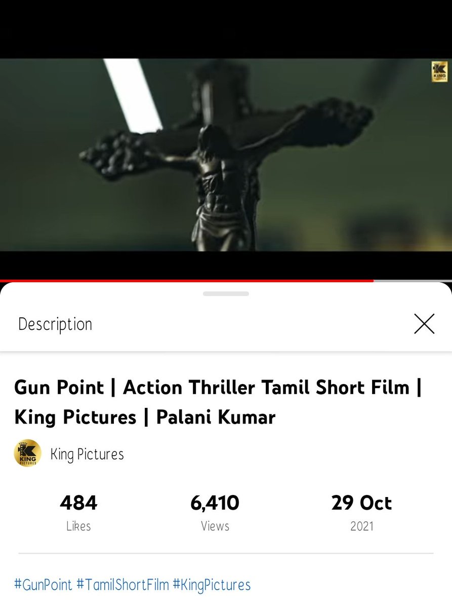 benxpalanix's tweet photo. https://t.co/aGR2vTys8m
My shortfilm GUN POINT is in youtube now, crossing 6K+ views... , Please do watch, share and support... @ashwinravi99 @iamkannaravi @DharmaRoyale @beemji @Actor_Siddharth @Nelsondilpkumar  @iamRashmika https://t.co/VLuDwNIx0d