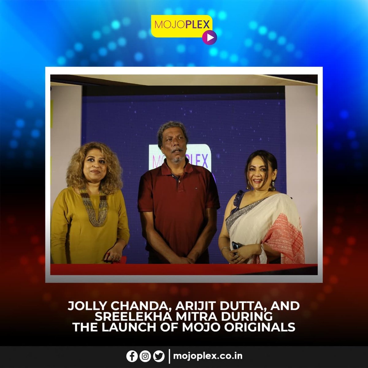 mojoplex's tweet photo. It was indeed 'chaader haat' on the Launch Event of Mojo Originals at The Park.

#AngshumanPratyush #DipanjanBasak #ShraddhaDas #SanjanaBanerjee #JollyChanda #SayantaniGuhathakurta #Devtanu #IshaanMajumder #SreelekhaMitra #SahilPhull #ArijitDutta https://t.co/YE4fvf7SUS