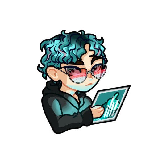 aqualient's tweet image. Commission is open!🥺
#Commission #commissionsopen #stickerstyle