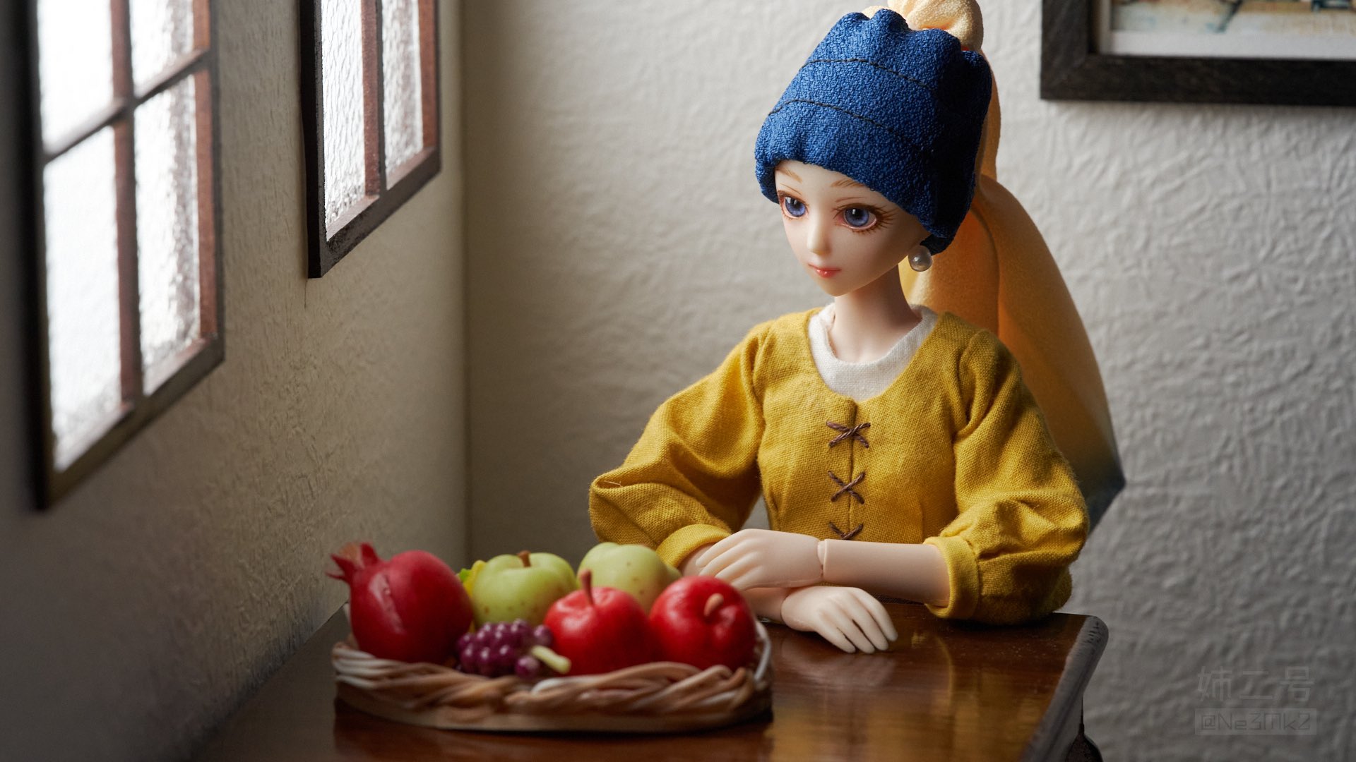 姉二号 ドール撮影 Doll ドール 真珠の耳飾りの少女 もうすぐ収穫祭ですね オビツ26 Yukiヘッド うちのこかわいい ドールオーナーさんと繋がりたい T Co Bziluhdarn Twitter