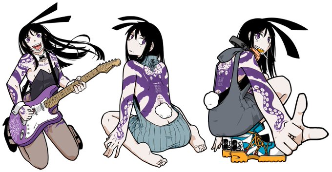 #今月描いた絵を晒そう
今月は沢山描いてる😉 