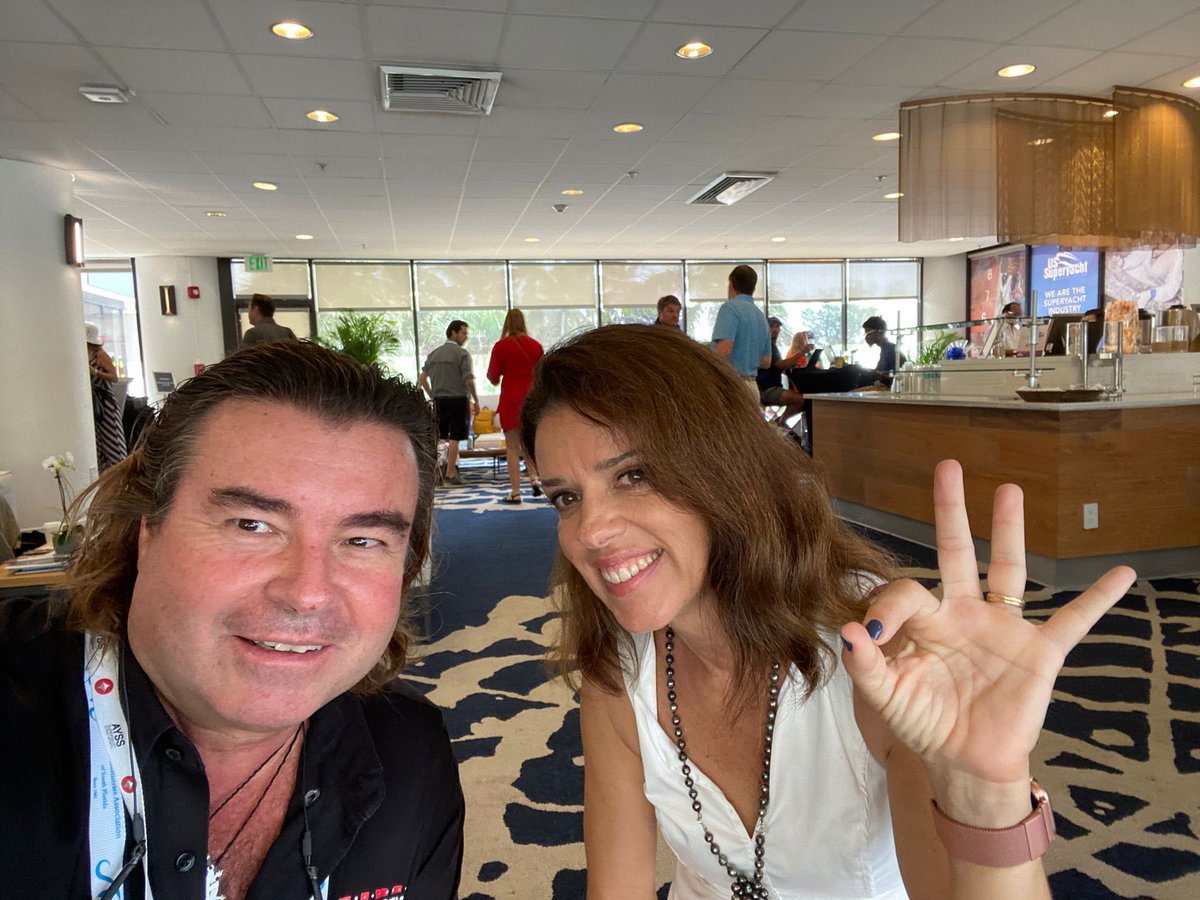 AyssInfo's tweet photo. We have had a fabulous time exploring Fort Lauderdale International Boat Show (FLIBS) this week. We had agent reps from Sasyss, Carlos Miquel there and had some super discussions with fellow industry people. Have you been? What did you enjoy seeing? #FLIBS2021 #yachtagent https://t.co/Ng26WCRscS