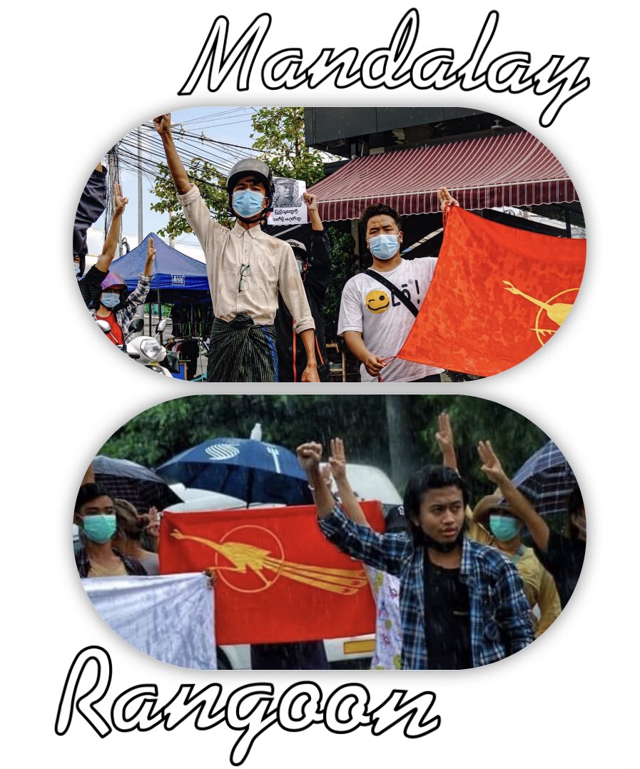 ခွပ်ဒေါင်းတွန်သံ မိုးသို့ညံမည်။ <a href="/YeNyiHtet2/">Ye Nyi Htet</a> @htetmyataungmm #WhatsHappeningInMyanmar