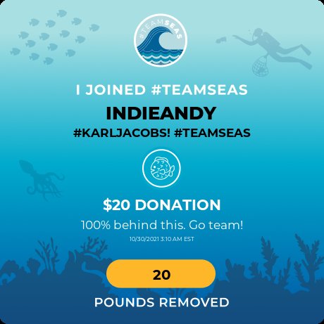 Just donated to #TeamSeas Donate now @ teamseas.org 

#karljacobs #mrbeast #mrbeast #teamseas