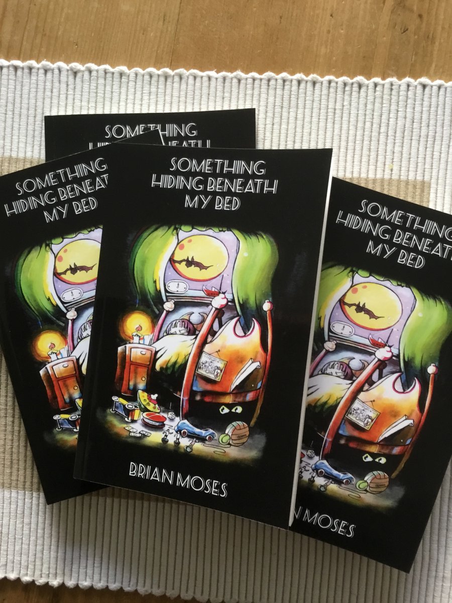 moses_brian's tweet photo. END OF HALF-TERM GIVEAWAY: 2 signed copies of my new poetry collection, 'Something Hiding Beneath my Bed'. One to someone who RTs this and one to a new follower
Ends Tuesday midnight. Read about the book here: https://t.co/1RVVTYZ9Sn https://t.co/agUsrWN3HT