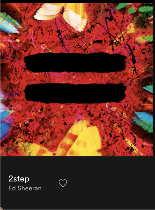 soph_mirrorball's tweet photo. religiously making this song my identity #EdSheeran #EqualsOutNow https://t.co/RzFrMEAX8M