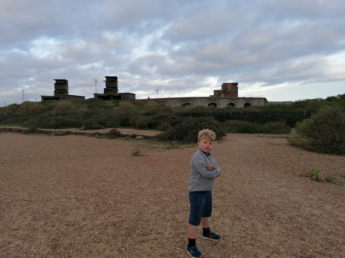 TedsEdward's tweet photo. Felixstowe docks! Massive container ship and Languard Fort! Must come vack for a tour! https://t.co/n4XsHwL15R