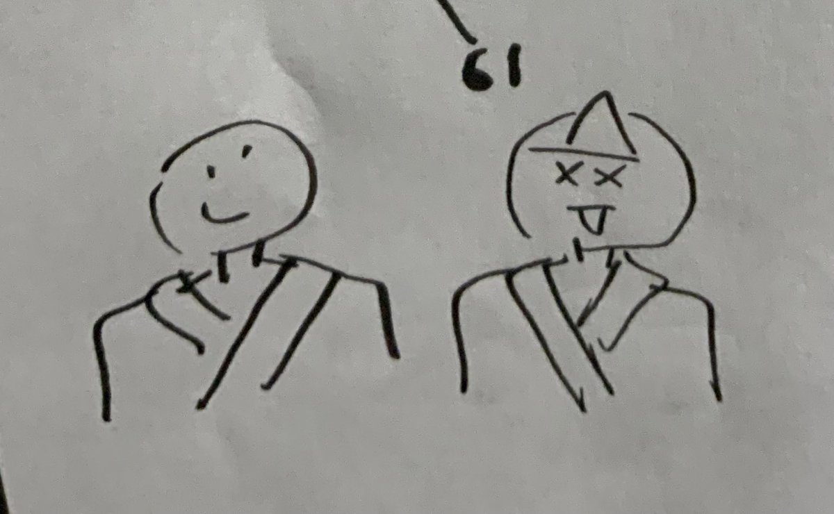 そうそう前も言ったことあるけど俺襟の左右がよくわかんなくなって何回も調べてるのでこういうの描いて貼ってある。
左右盲の人おすすめ。 