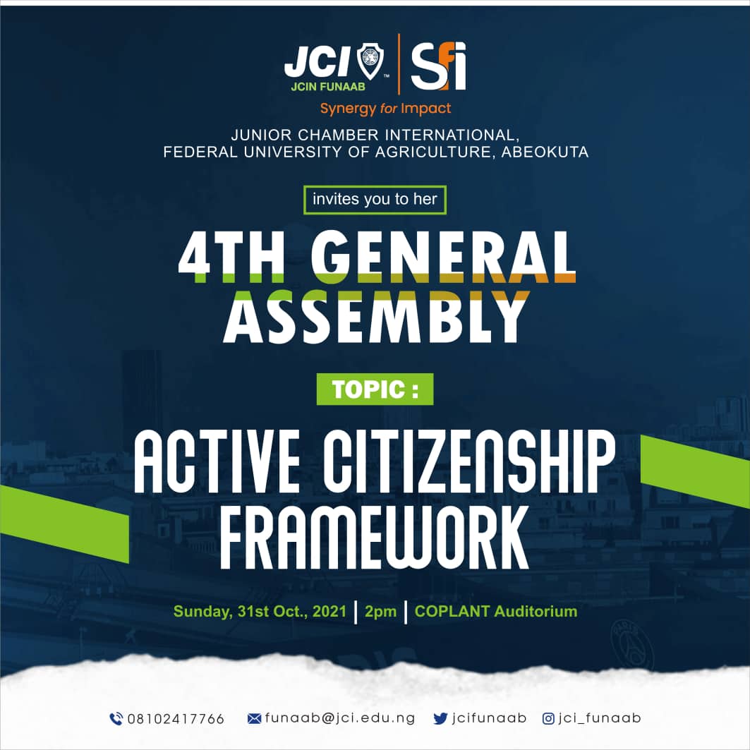 jcinfunaab's tweet photo. See you tomorrow. 

#CollaborateForImpact
#SynergyForImpact
#GADay
#FUNAABJAYCEES
#JCINigeria
#JCINFUNAAB https://t.co/D0hdBdzRSB