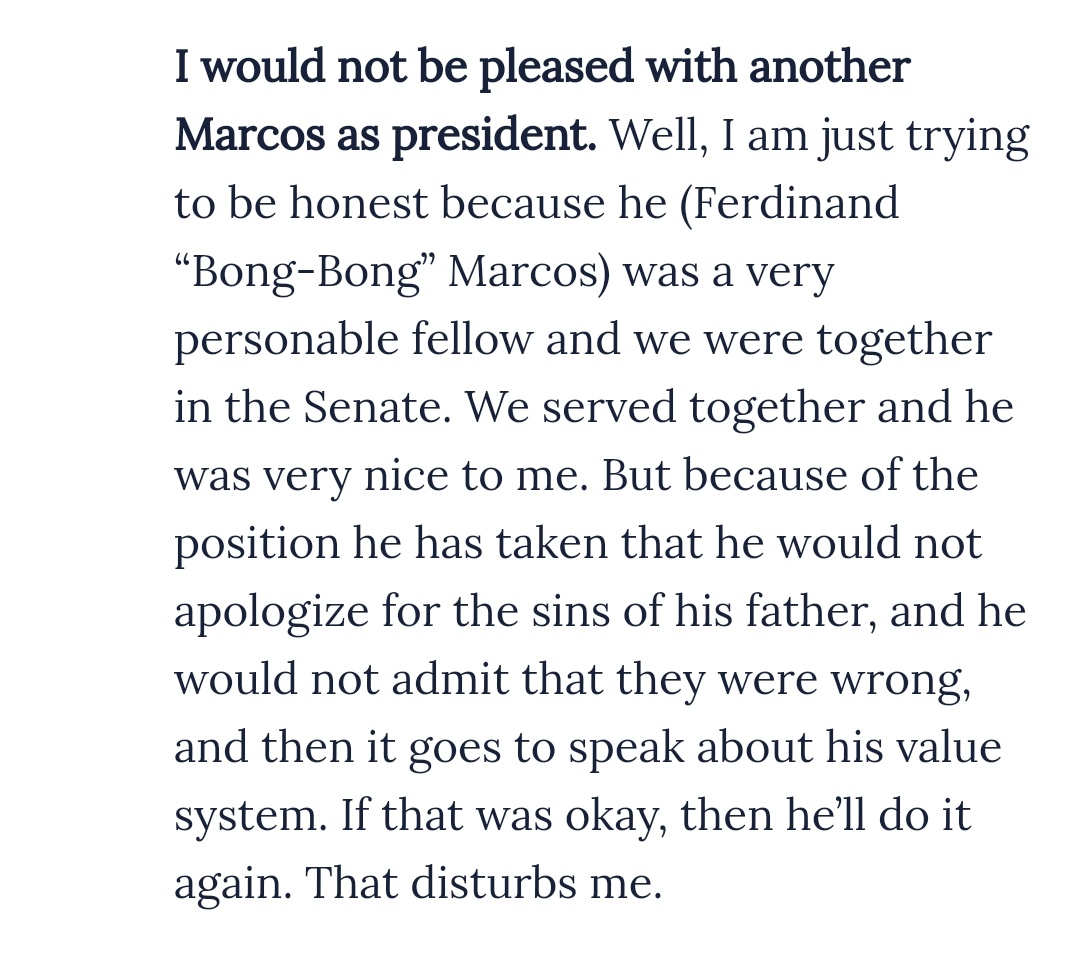 RyanSumo's tweet photo. Serge Osmena on BBM. Someone can be personable but still have wildly different values from you. https://t.co/NQL485drw7