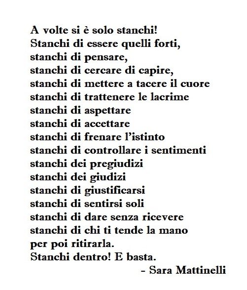 SaraMattinelli's tweet photo. Stanchi!
@CasaScrittori #pensierifragili #misento https://t.co/lcQNFiT0Zy