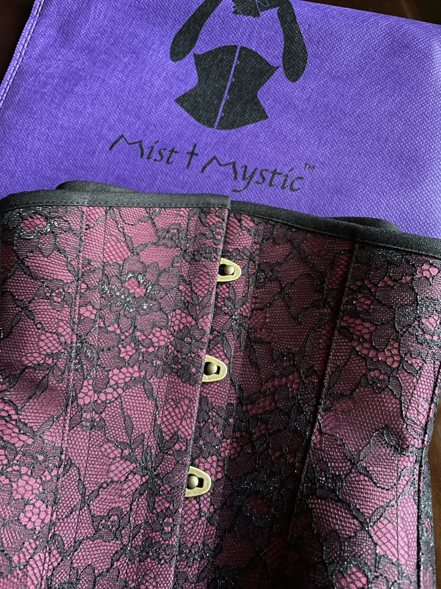 Luna Rossa（Myst†Mystic）市松模様 コルセット 和柄 直売最激安