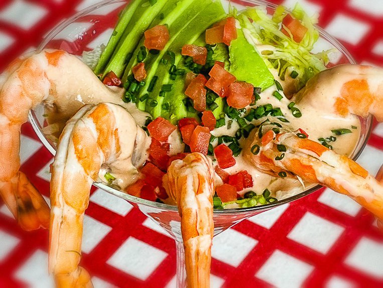 Old school Prawn and Avocado cocktail on special today! We are open for lunch and dinner 7 days a week. Strict Covid protocols in place, all our staff are fully vaccinated and lots of outside seating available. Book on the Dineplan app or call us on 021 876 4056.