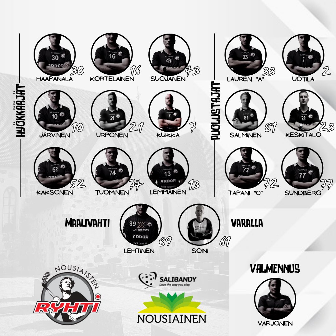 Tänään mennään taas! Onko <a href="/TekikoKuikka/">Tekikö Aku Kuikka pisteitä</a> kuulolla? Aamu sujunut ongelmitta ja pelipäivän rutiinit päällä? #nousiaistenryhti