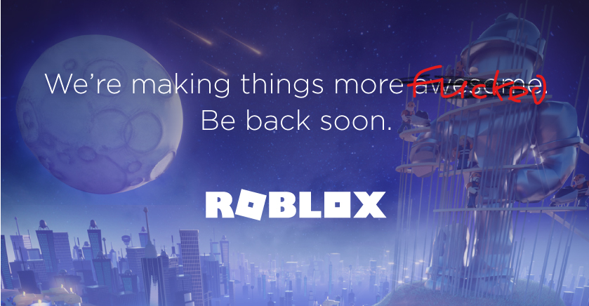 N0obies's tweet photo. #RobloxDown  nothing to say https://t.co/syIFqkU5gq