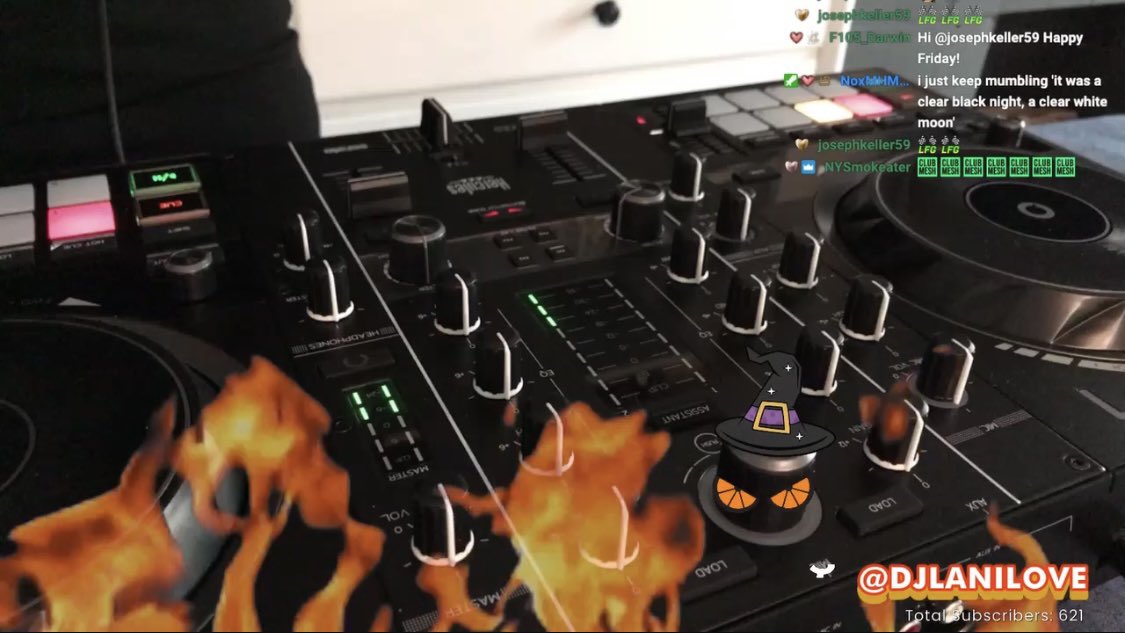clubmeshdjs's tweet photo. Kicking off Halloween weekend with @HerculesDjMix Inpulse 500! 👻🎃🖤
Party continues tomorrow evening on Twitch! @djlanilove @DialJESS @misschessknight #clubmesh #twitchpartner https://t.co/7T98qMhQim