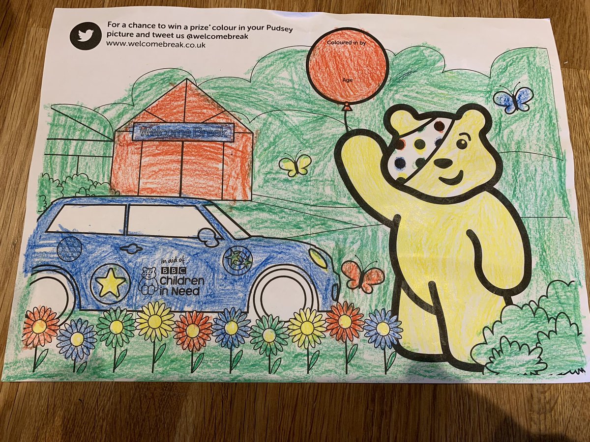 holmesyc's tweet photo. @welcomebreak  my 6 year old daughter, Delilah, passed this to me this morning and ask me to put it on Twitter! I didn’t even know she knew what Twitter was. https://t.co/lJfxZMZfOU