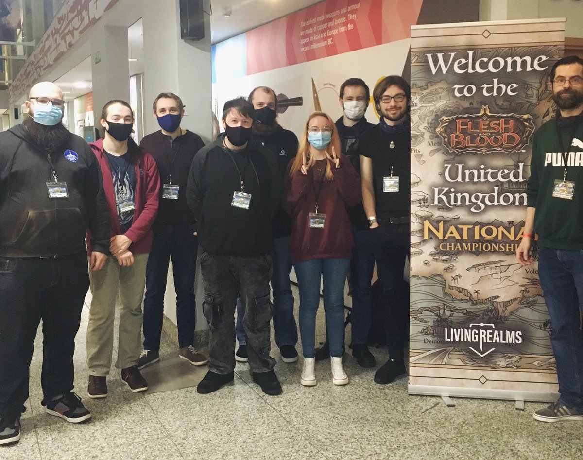 Wish our Flesh and Blood players good luck at the UK Nationals Event this weekend! #fleshandblood #fleshandbloodtcg #fabtcg #livingrealms #fleshandbloodnationals
