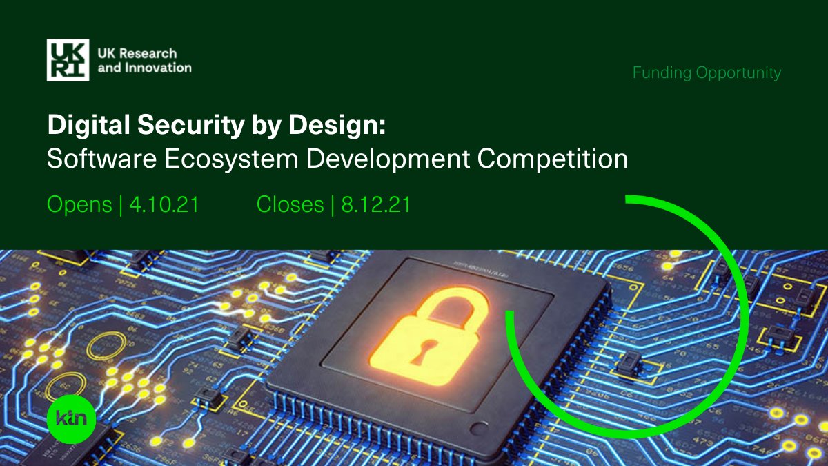 LeeViney1's tweet image. Missed the briefing for the #DigitalSecurityByDesign Software Ecosystem competition? 

Watch the recording now to get insights into this £8m fund to support the development of the #DSbD #software ecosystem &amp;amp; tips for applying. 

👉 ow.ly/HtyJ1033e97

@innovateuk @UKRInews