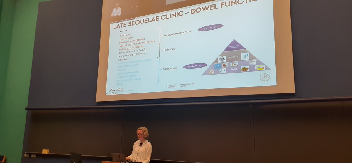 AUHsurgery (@auhsurgery) on Twitter photo Concrats to Helene Mathilde Larsen with a successful hybrid PhD defence at <a href="/AUHdk/">Aarhus Uni.hospital</a> @AuHsurgery. Bowel dysfunction following right hemicolectomy for #colonic cancer. 1 in 5 have severe diarrhea. Look for it, investigate the cause and treat patient.
<a href="/Senfoelger/">Bedre Viden om Senfølger</a> <a href="/DCCCcancer/">DCCC</a> Concrats to Helene Mathilde Larsen with a successful hybrid PhD defence at <a href="/AUHdk/">Aarhus Uni.hospital</a> @AuHsurgery. Bowel dysfunction following right hemicolectomy for #colonic cancer. 1 in 5 have severe diarrhea. Look for it, investigate the cause and treat patient.
<a href="/Senfoelger/">Bedre Viden om Senfølger</a> <a href="/DCCCcancer/">DCCC</a>