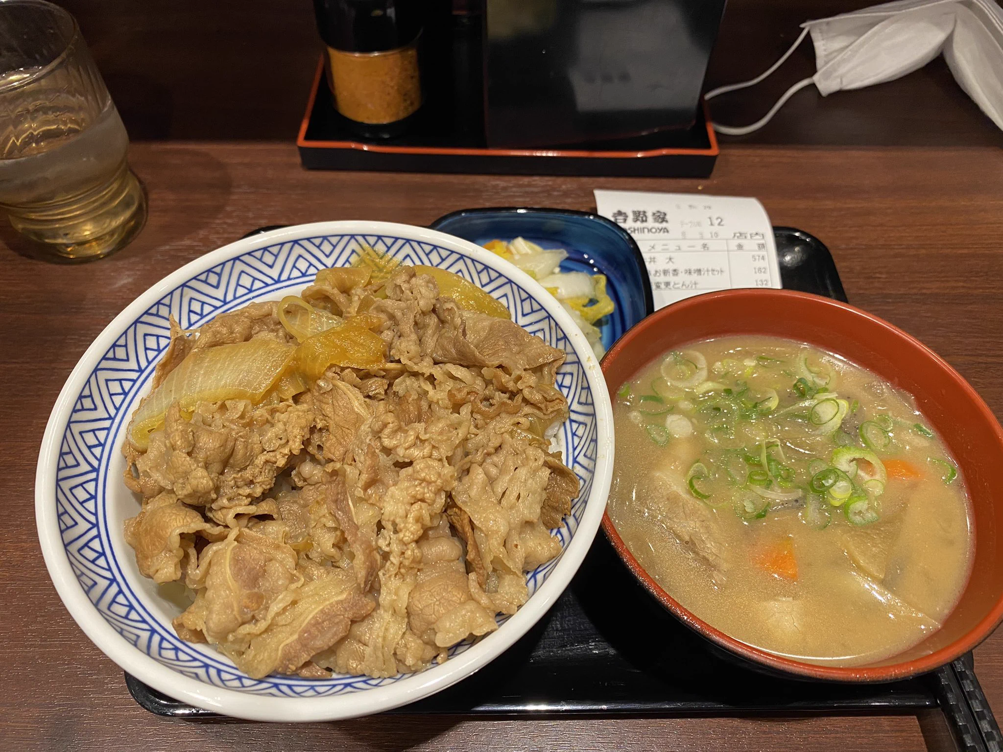 一昨日食べました  