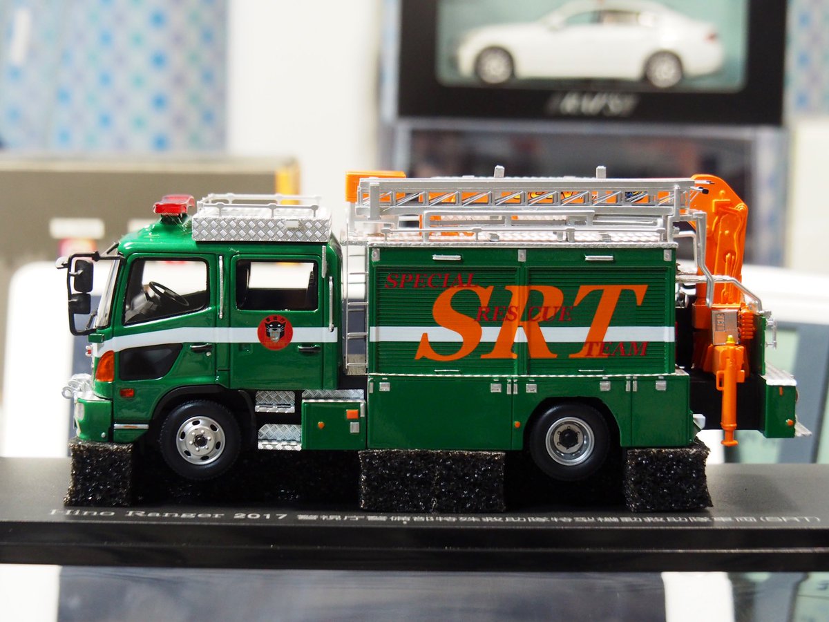 レイズ  日野 レンジャー ２０１７ 警視庁警備部特殊救助隊特型救助車両 ＳＲＴ 1/43 日野 レンジャー 2017 警視庁警備部特殊救助隊特型機動救助
