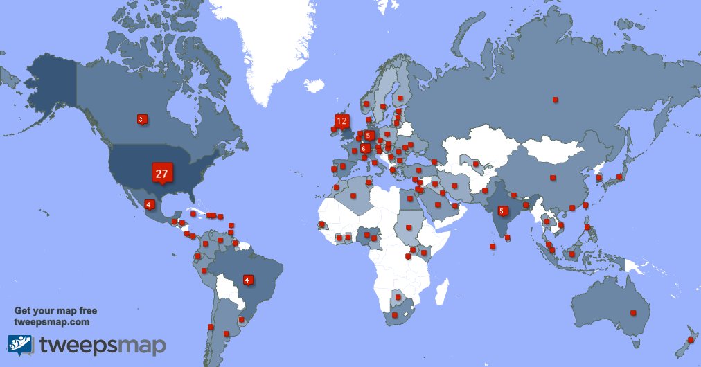 Special thank you to my 8 new followers from USA, and more last week. tweepsmap.com/!SwizzlyBiker