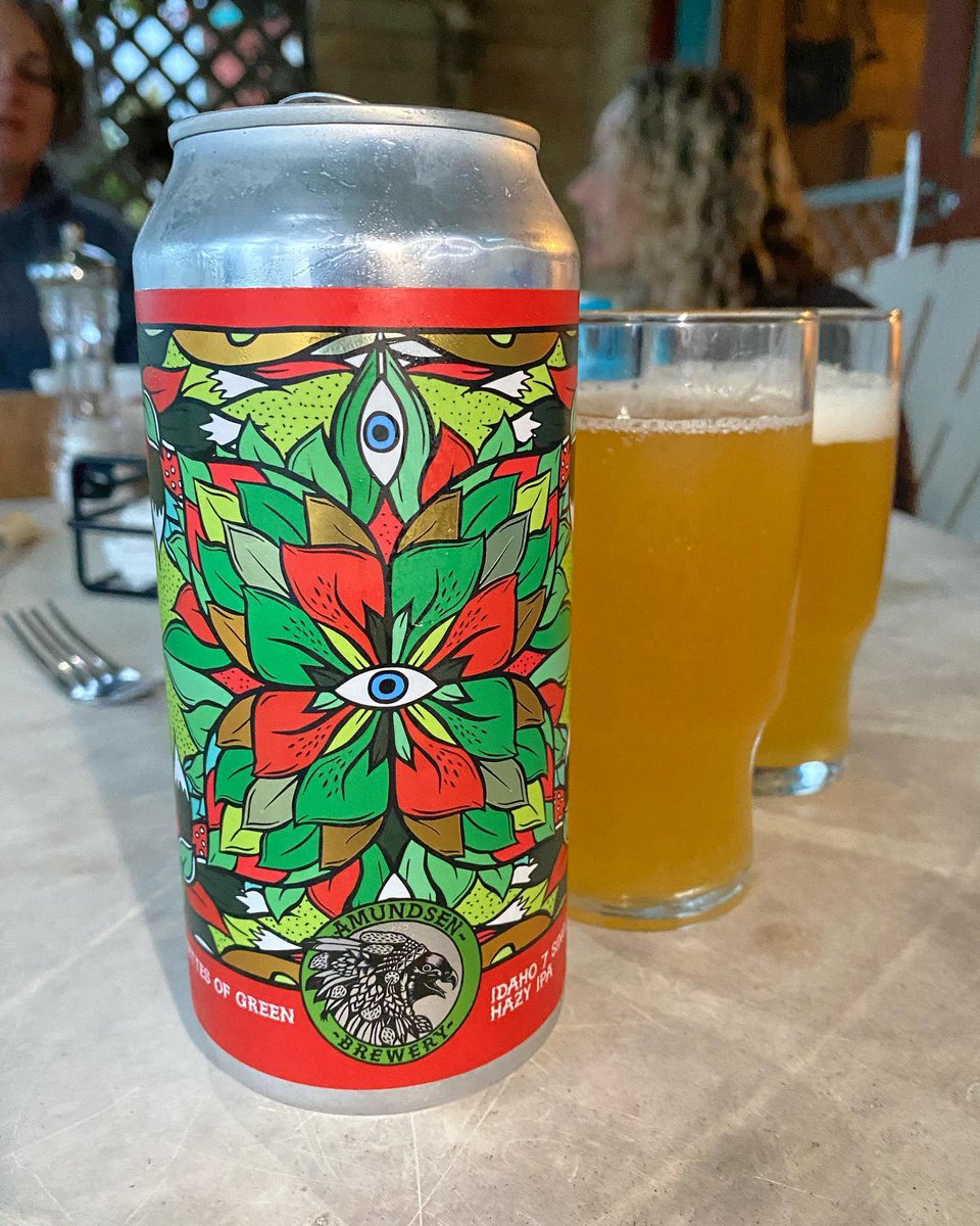 3wisemenofbeer's tweet photo. Amundsen Brewery "Silhouettes of Green" Idaho 7 Single Hop Haxy IPA. 

amundsenbrewery may be my first Norwegian beer and this is a cracker. Beautiful bitter profile and hazy hop filled finish. #pellman 

What he said #ashfordman 

#craftbeer #nor... https://t.co/XskrD8lVnE https://t.co/lZhDHJRVQF