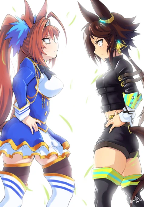 史実上の最終決戦へ。天皇賞・秋。
#ウマ娘 
