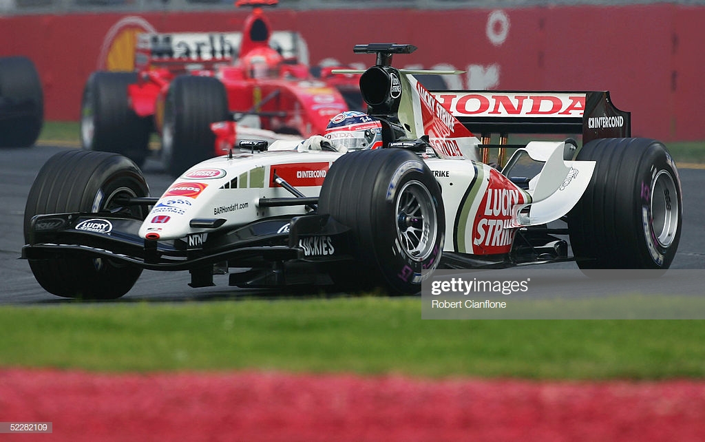 CrystalRacing's tweet photo. TAKUMA SATO's 2005 SEASON (BAR-Honda)
-Just 1 point all year
-2 withdrawals (Malaysia & USA)
-2 disqualifications (Imola & Suzuka)
-Outqualified by Jenson Button 14-1
-Demoted to Super Aguri for 2006
#F1 #TopFlops π―π΅ https://t.co/YUrIfqy9FN